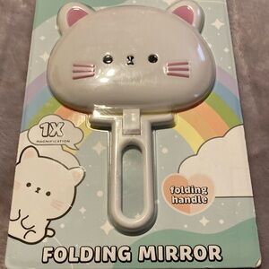 Folding mirror